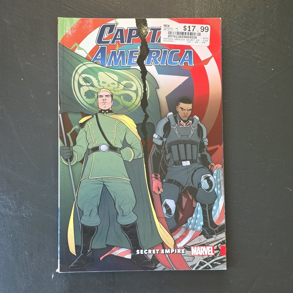Captain America Secret Empire Vol 1 TPB Marvel Comics Graphic Novel